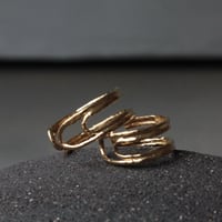 norme uncut clip ring / Gold