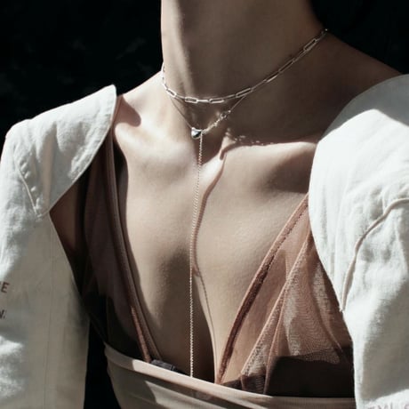 norme long frame necklace (Women's) / SV925