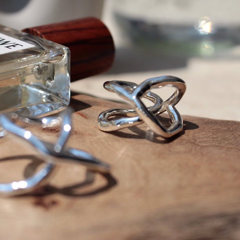 Tangled pinky ring (1P) (one color) | Soierie O