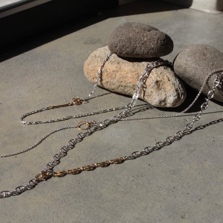 Layered necklace (3P) (mix color)