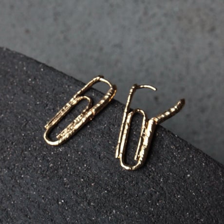 norme uncut clip pierce (2p) / SV925＋Gold Plated