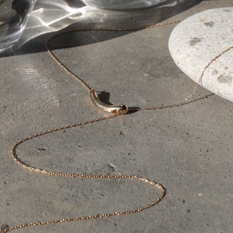 norme lattice necklace / SV925＋Gold Plated