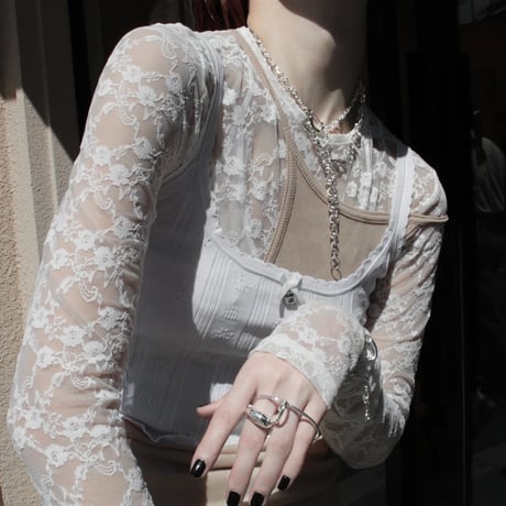 Figue clip slim necklace