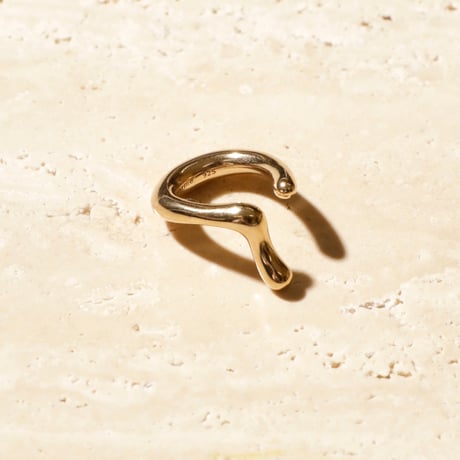 norme pulse earcuff / SV925＋Gold Plated