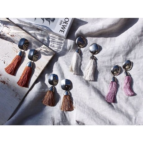 Tassel earing (Terracotta)