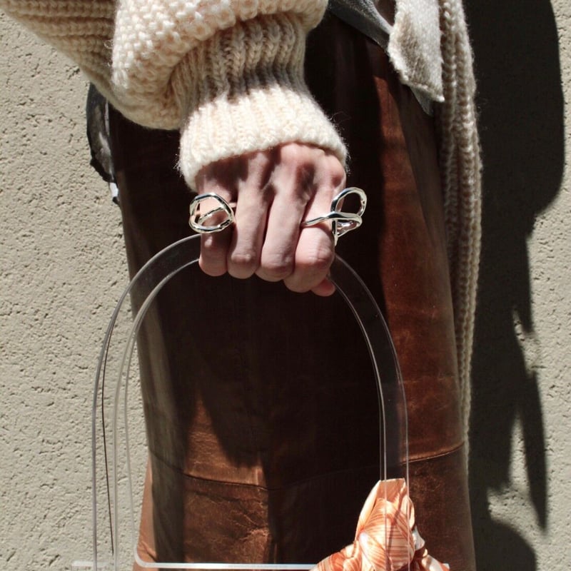 Tangled pinky ring (1P) (one color) | Soierie O