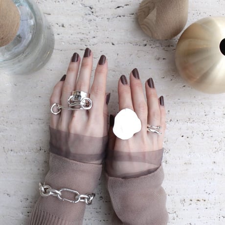 Peg metal ring / one color