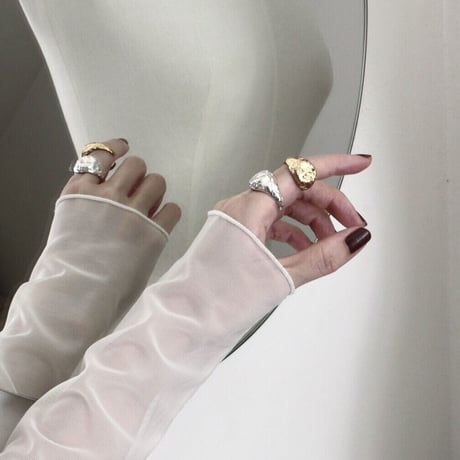 Aging circle ring