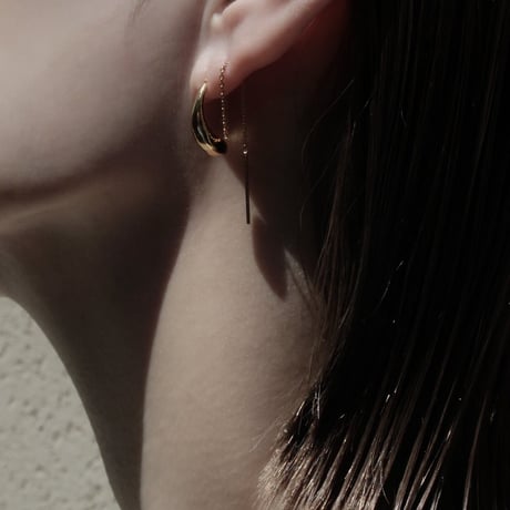 norme second american pierce / SV925＋Gold Plated