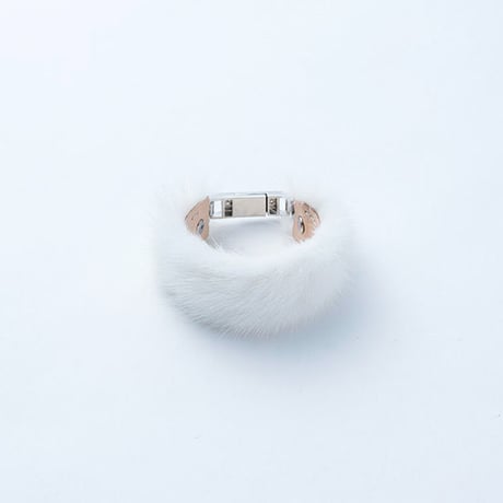 Mink fur bracelet