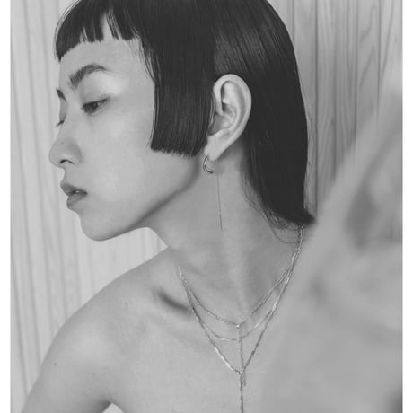 norme shimmer necklace / K18