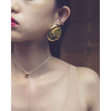 Moist plate earing / Gold
