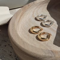 norme fine hoop pierce / SV925