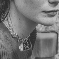 Rose layered necklace | Soierie Online Store