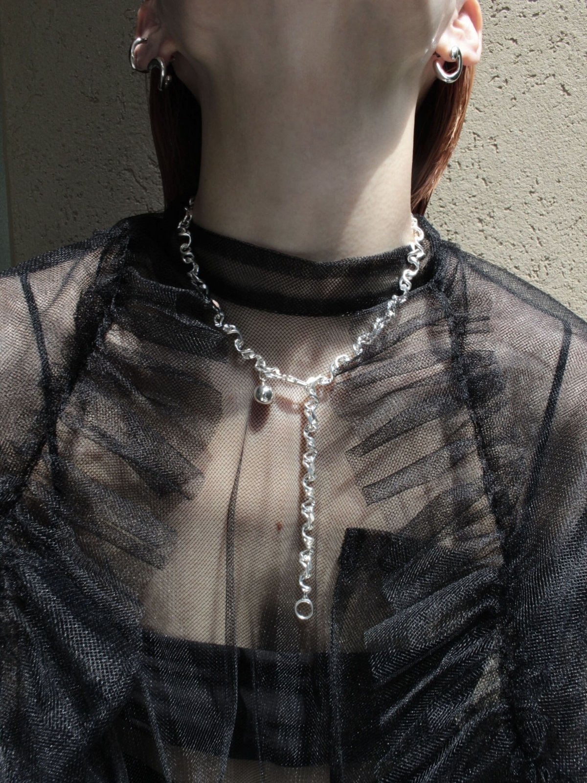 Figue necklace (2P) | Soierie Online Store