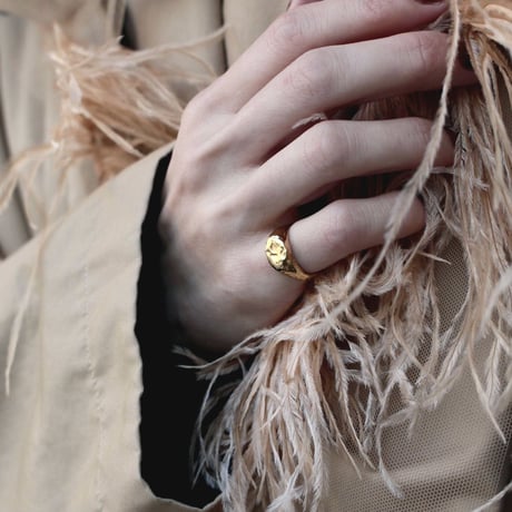 Aging pinky cuff ring (1P)