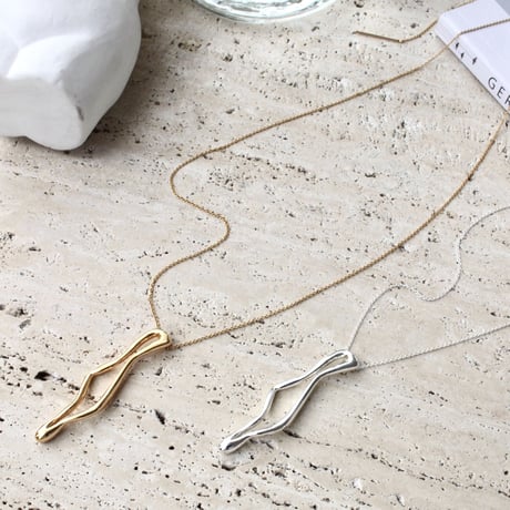 Female slim necklace (1P)