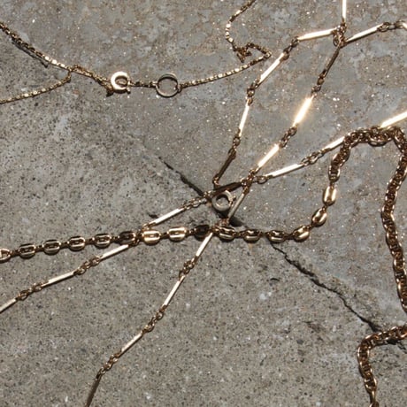 Layered necklace (3P) (one color)