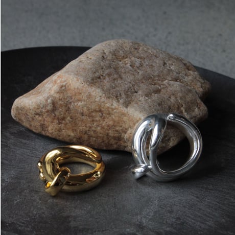 Clarity coil earcuff ring (one color)