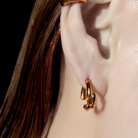 norme lattice pierce / SV925＋Gold Plated