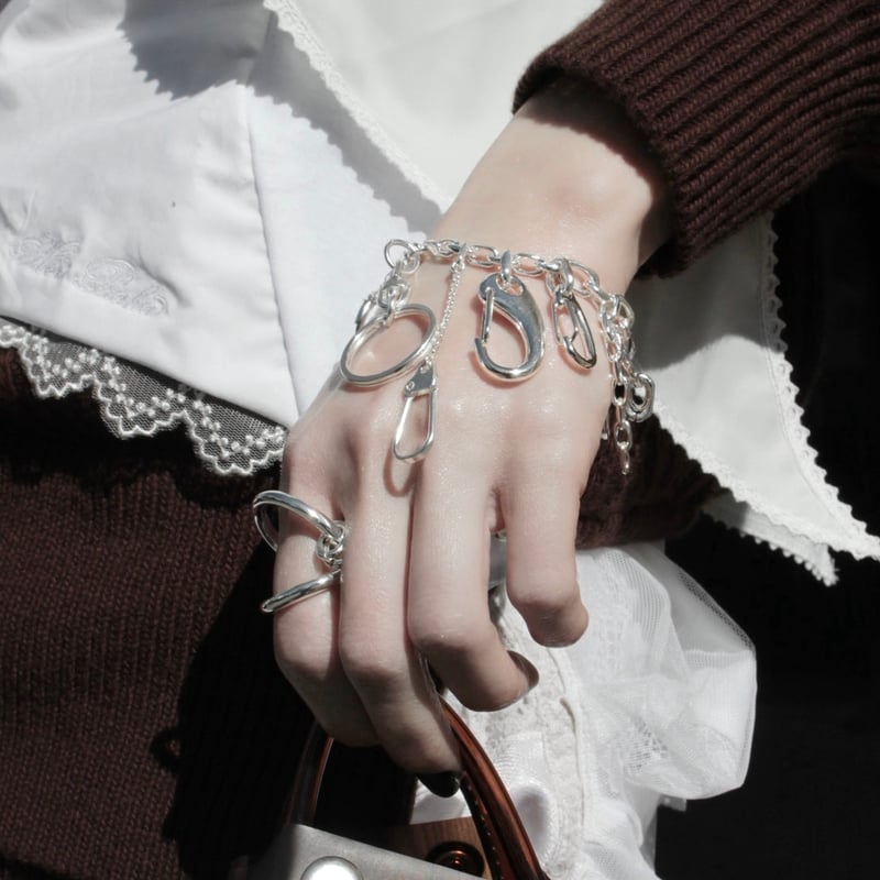 Key motif cuff ring | Soierie Online Store
