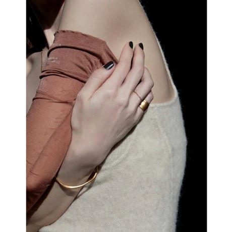 norme dew pinky ring (Matt) / SV925＋Gold Plated