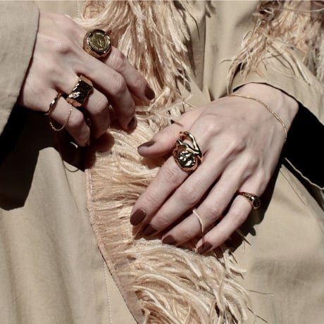 Aging circle ring