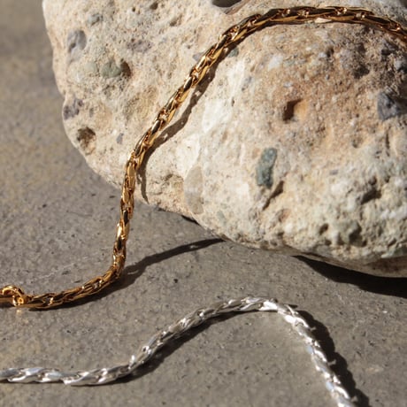 norme dew snake necklace / SV925＋Gold Plated