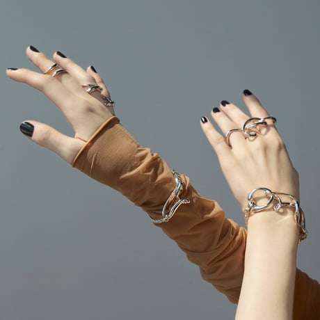 Infinity pinky cuffring