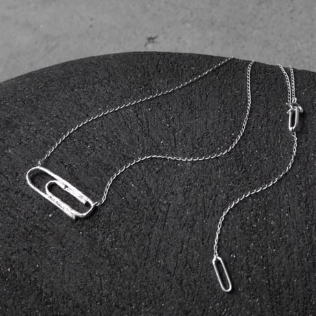 norme uncut clip necklace / SV925