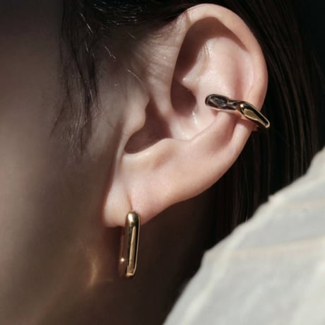 norme standard clear pierce / SV925＋Gold Plated