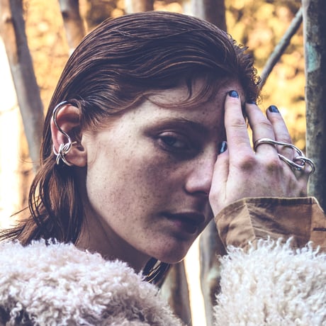 Connect loop earcuff ring (one color)