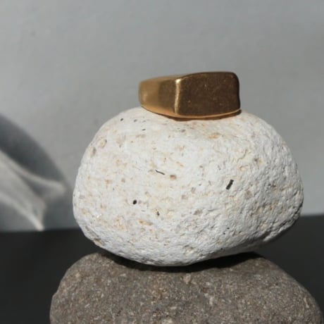 norme ID Ring ② (Matt) / SV925＋Gold Plated
