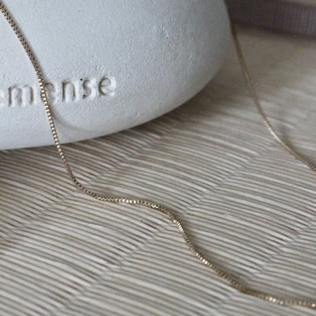 norme necklace (Slim) / K10