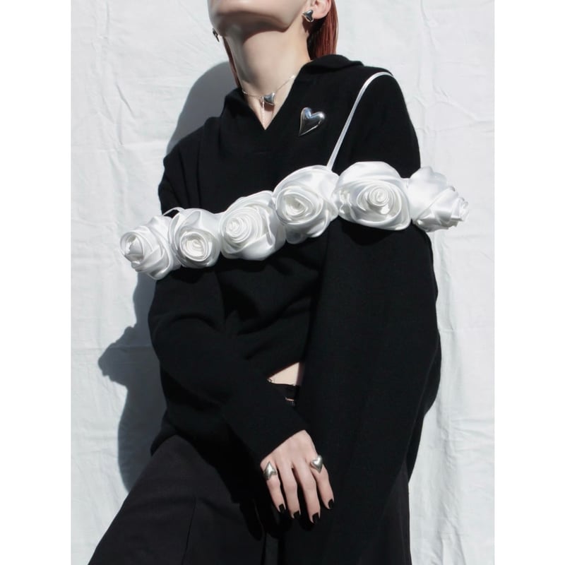 スノーキャッスル HARPO ハート型シルバーブローチ&チャーム HARPO