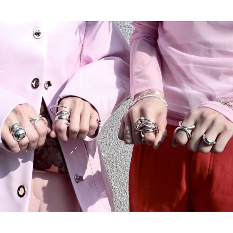 Neo hoop cross ring | Soierie Online Store Neo hoop cross ring | Soierie Online Store