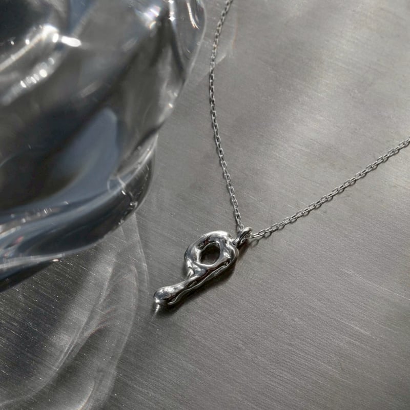 norme numbering necklace / SV925 | Soierie Onli
