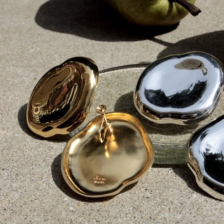 Moist plate earing / Gold