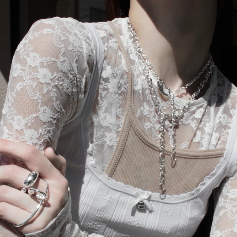 最終値下げ/ソワリー/Figueclipブレスレット/ネックレス／シルバー 最終値下げ/ソワリー/Figueclipブレスレット/ネックレス