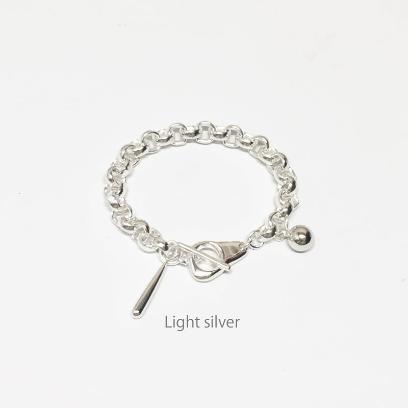 Collar bracelet / Light silver | Soierie Online Collar bracelet / Light silver | Soierie Online