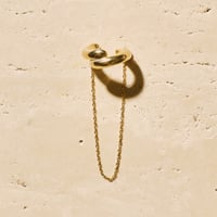 norme lattice chain cuff / SV925＋Gold Plated
