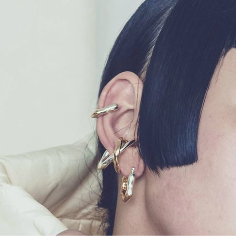 Connect loop earcuff ring (mix color)