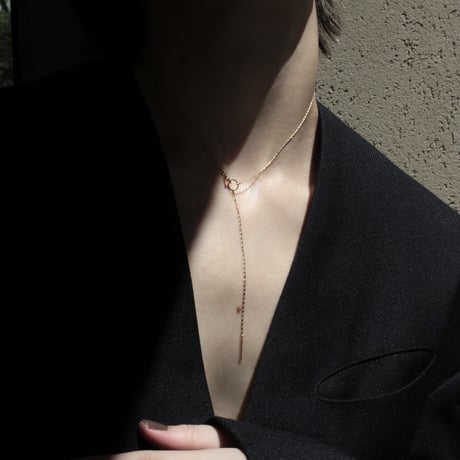 Layered necklace (3P) (one color)