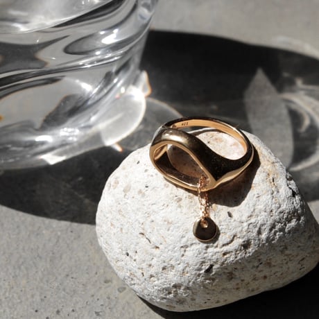 norme tag ring / SV925＋Gold Plated