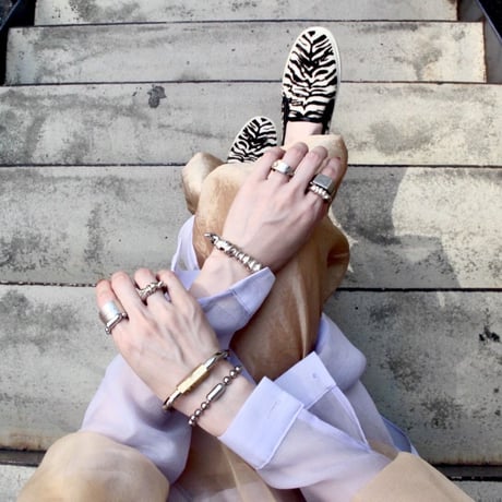 Ball chain bracelet / 6.5mm  / Gross silver［Unisex line］