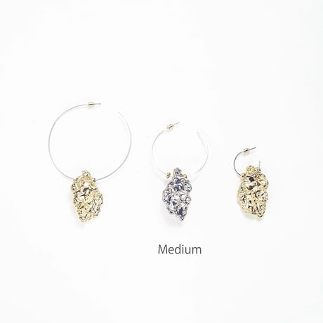 Surface hoop pierce (Medium/1P)