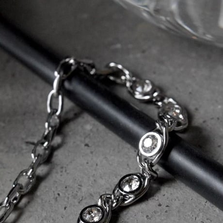 Dark metal necklace