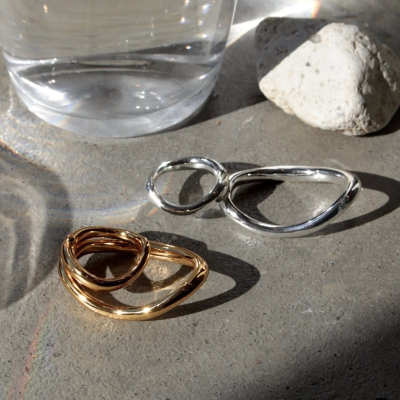 【新品未使用】CVTVLIST OSK 4TH ANNIVERSARY RING kinetic w ring (one color) | Soierie Online Store