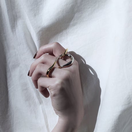 Connect eight loop ring (large/2P) (mix color)