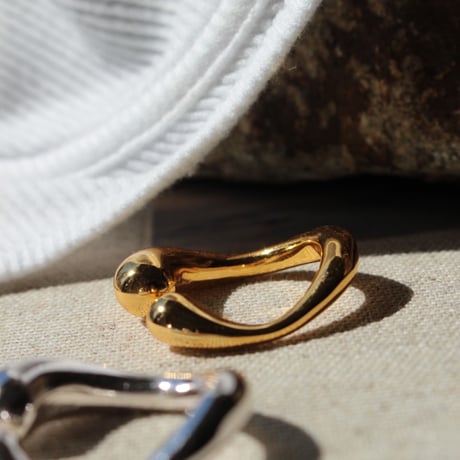 Clarity earcuff ring (one color)